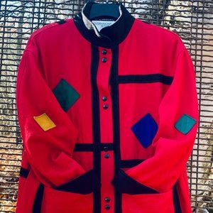 International Scene Vintage Women's Wool Coat